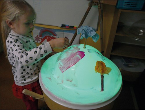 Eduplay fascinatiekoepel sensorisch speelgoed voor lichtemmer - creatief-3