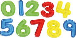 Eduplay transparante cijfers educatief speelgoed 30 stuks multicolor