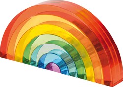 Eduplay regenboog stenen speelgoed - kleurrijke acryl stenen