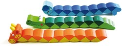 Eduplay houten dierenpuzzel slang - kleurrijk speelgoed voor kinderen