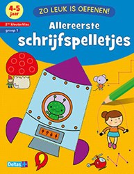 Deltas schrijfspelletjes educatief boek voor kinderen 4-5 jaar leren schrijven