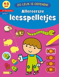 Deltas leesspelletjes boek leren lezen voor kinderen 4-5 jaar