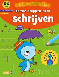 Deltas oefenboek schrijven voor kinderen 5-6 jaar educatief