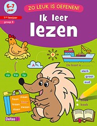 Deltas leren lezen oefenboek voor kinderen 6-7 jaar - leesplezier