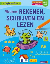 Deltas educatief oefenboek rekenen schrijven lezen 6-7 jaar kinderen