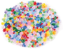 Eduplay acryl diamanten mix - 500 gram - kleurrijke speelstenen