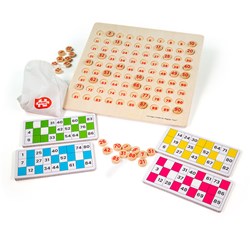 BigJigs bingo houten kinderspel educatief klassiek partyspel
