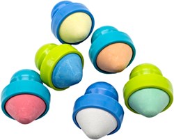 Eduplay stoepkrijt set Easy Grip - 6 stuks - Multicolor krijt