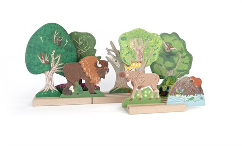 Bajo Wild forest - Speeltheater voor kinderen en fantasierijk spel-2