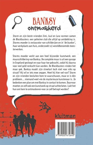 Kluitman kinderboek Banksy ontmaskerd - spannend leesboek 10+ jaar-2