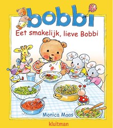 Kluitman Bobbi kinderboek eet smakelijk - peuterboek voor 2 jaar+