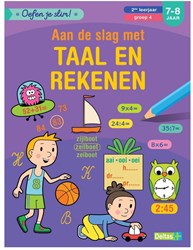 Deltas educatief oefenboek taal en rekenen 7-8 jaar - Oefen je slim