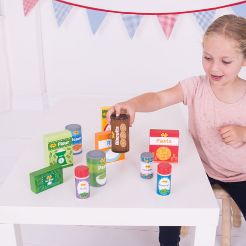 Bigjigs Houten Boodschappen Set-3